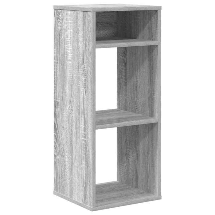 VidaXL Bibliothèque sonoma gris 34x31x80 cm bois d'ingénierie, armoire de rangement, étagère de rangement, unité de 860279