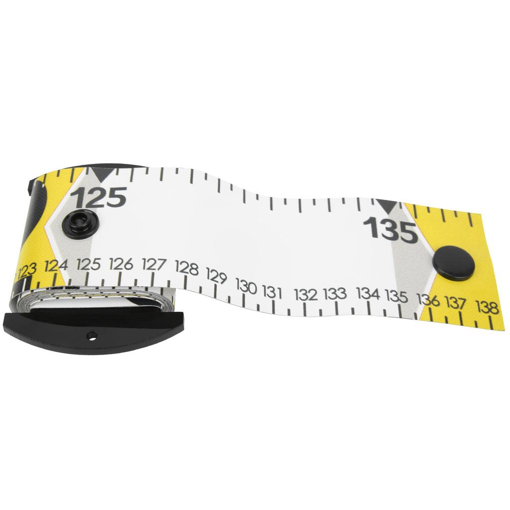 138x5cm Fish Measuring Ruler Fish Measuring Tape Waterproof Fishing Measurement ToolYellow