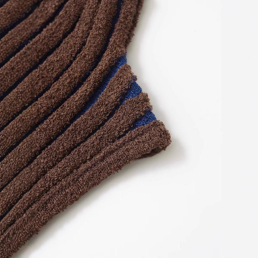 Spring 2025 Women's European & American Style Sleeveless Knitted Top