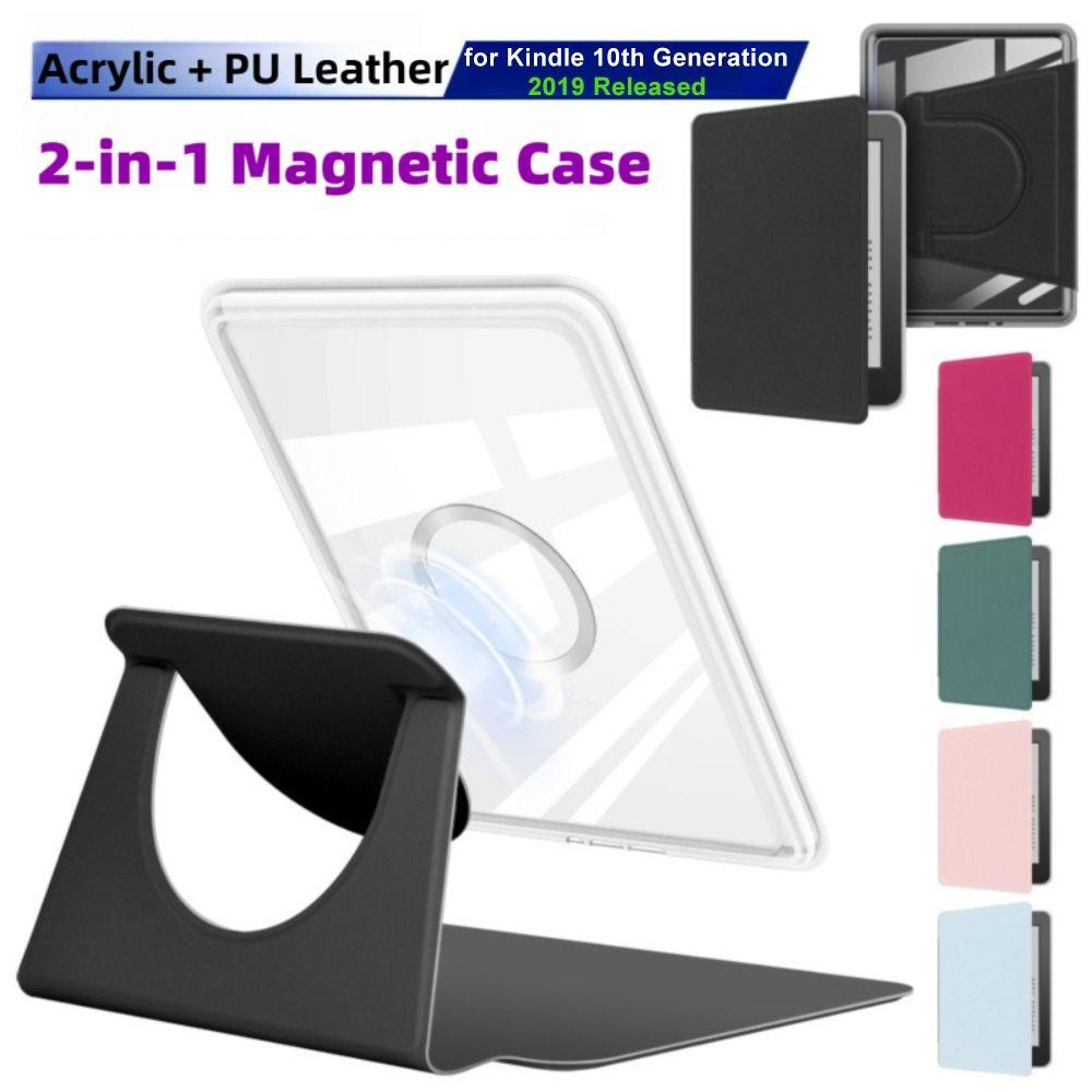 Stand Magnetic Cover Split Funda for Kindle 10th Gen-2019 Release (Model No. J9G29R)