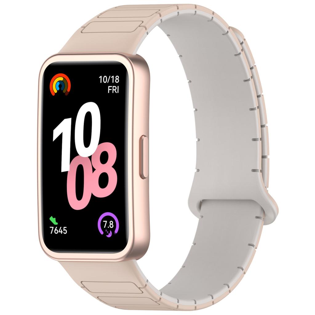 Magnetic Straps for Huawei Band 10 9 8 Strap Accessories Adjuseable Silicone Replacement Bracelet Correa Huawei Smart Band10 9 8