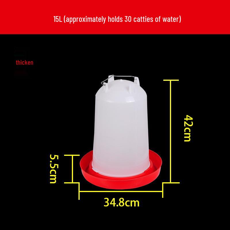 Automatic Chicken Water Dispenser Bucket for Poultry Farming