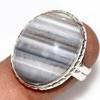 Botswana Agate 925 Silver Plated Ring US 6 Spiritual Gift Most Beautiful W7m16