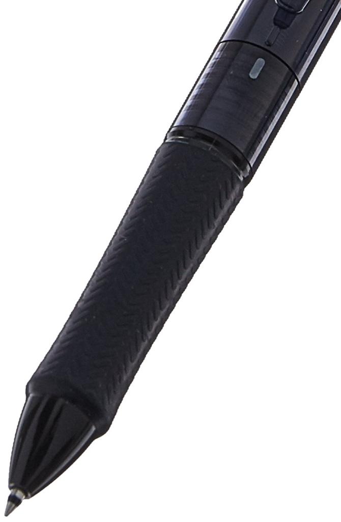 PILOT Acro Ballpoint Pen with Highlighter and Acroball Clear Black Yellow Highlighter BKAS-60F-CBY 3-Color Spotlighter, Black/Red/Blue Ink, Body,