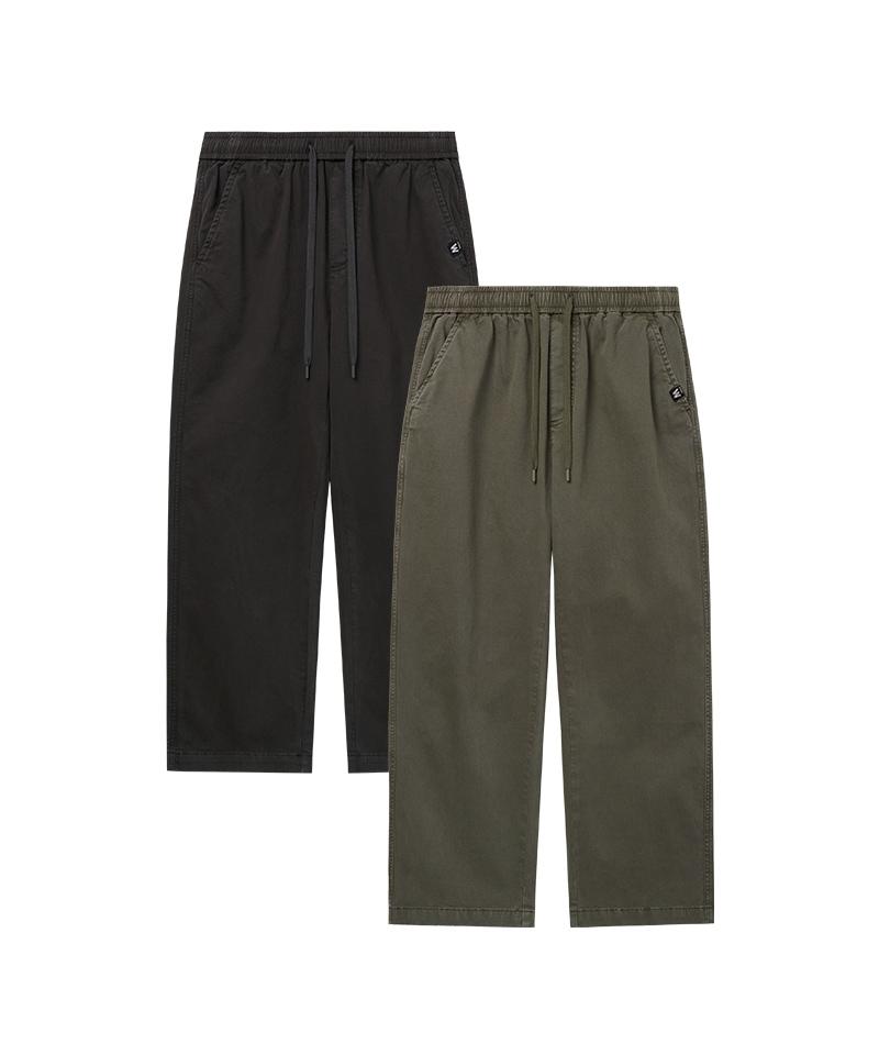 LIFEWORK L2 Garment-Dyed Basic Elastic Pants