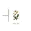 50 Retro Long Branch Flower Transparent PET Stickers - Double-Sided, Waterproof Decals for Journals, Phone Cases, and Computers. 50 Sheets.