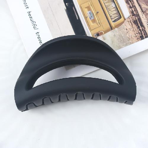 Hollow Shark Clip Fashion Matte Clip Hair Accessories High-end Headdress Korean Version Back Head Disc Hair Grab Clip
