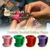 Portable Crochet Finger Guard, Sleeve Style & Washable, Prevents Blisters During Knitting or DIY Projects, Comfort Fit