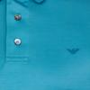 Emporio Armani Solid Color Polo Collar Short Sleeve Polo Shirt Men Tops Green 8N1F98-1JUVZ-0779