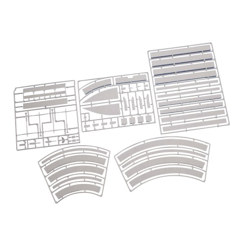 TOMYTEC TOMIX N Gauge Road Surface Parts Kit 2, Compatible with Mini Curves and Super Mini Curves, 3079, Model Train Supplies