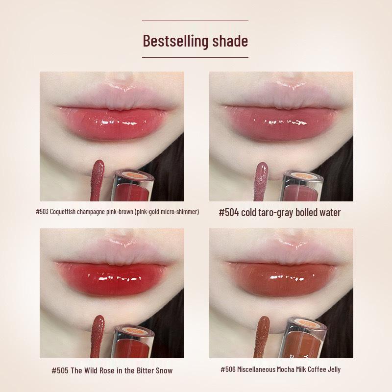 Gogotales Gogo Dance Lip Glaze GT375: Wasserleichtes, Süßes Glas-Finish