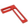 Aluminum Alloy Right Angle Ruler L Shape Design Machinist Square Measuring Square  Woodworking Use