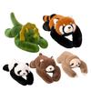 Plush Animal Pillow 30/45/65cm Anxiety Relief Stuffed Toy Soft Floppy Panda Sloth Koala Dinosaur Cuddle Toy for Kids Adults