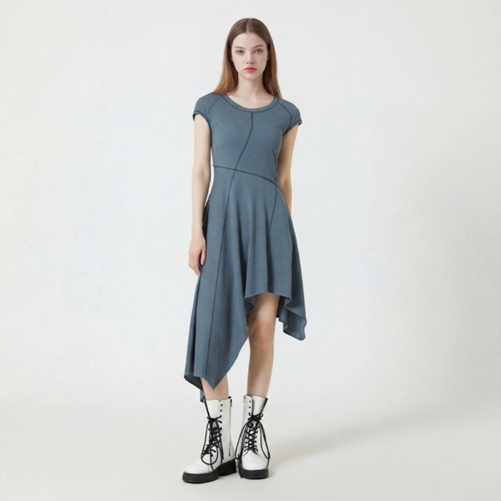 

Egoist Asymmetrical Long Dress Es2co460 DG/55