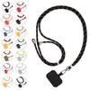 Universal Mobile Phone Neck Rope Adjustable Metal Snap Buckle Anti-lost Holder Lanyard with Adhesive Card Outdoor Travel Hiking