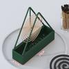 Mosquito Coils Holder Stainless Steel Mosquito Coil Box With Cover Round Mosquito Coil Tray Easy To Clean Anti-mosquito Supplies