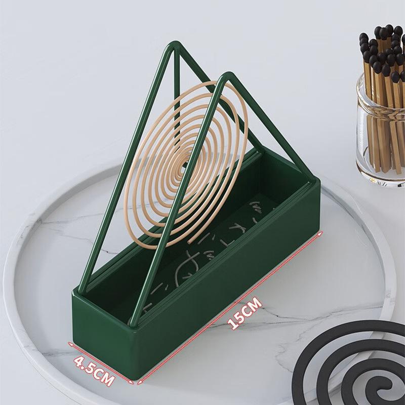 Mosquito Coils Holder Stainless Steel Mosquito Coil Box With Cover Round Mosquito Coil Tray Easy To Clean Anti-mosquito Supplies