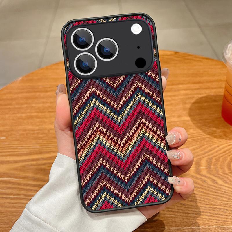 Luxury Cloth Texture Case For iPhone 17 Pro Max Case iPhone 16 Pro Max 15 14 13 16E 17E Magnetic For Magsafe Hybrid Matte Cover