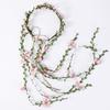 Simulation Flower Floral Garland White Bridal Crown Fairy Flower Headband  Wedding Party