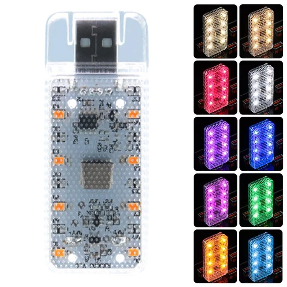 Portable Touch Sensor USB LED Interior light Magnetic Mount Car Ceiling Lamp Night Light for Bedroom Reading Sleeping Camping