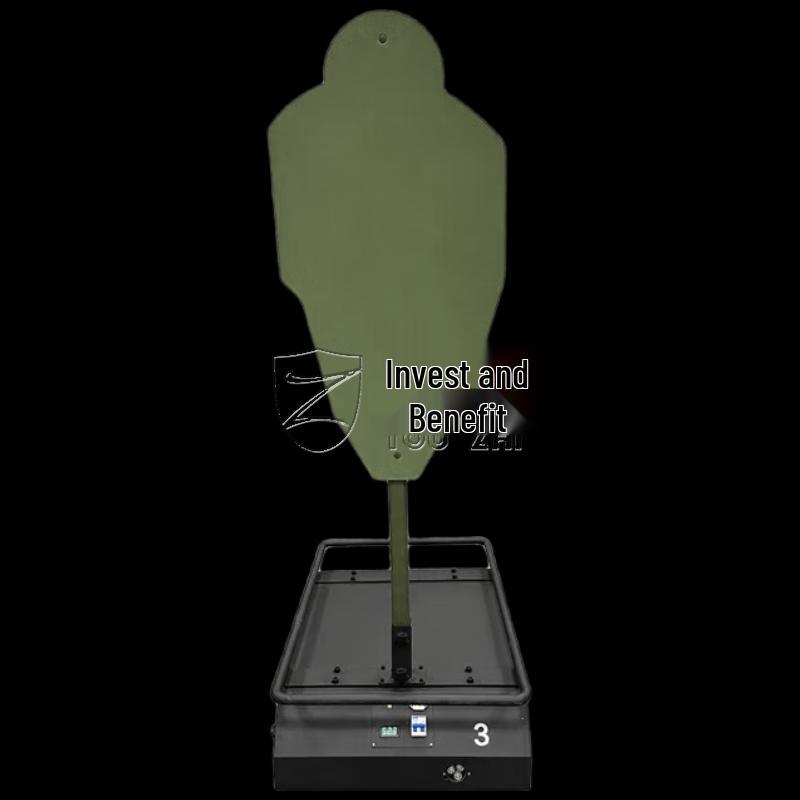 Remote Control Tracked Pop-up Target Machine