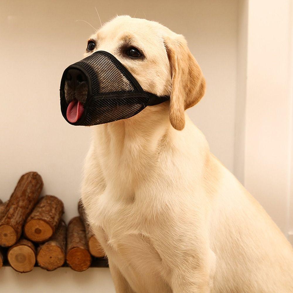 Anti Barking Pet Muzzle Anti-biting Dog Mouth Guard Soft Dog Muzzle Pet Supplies