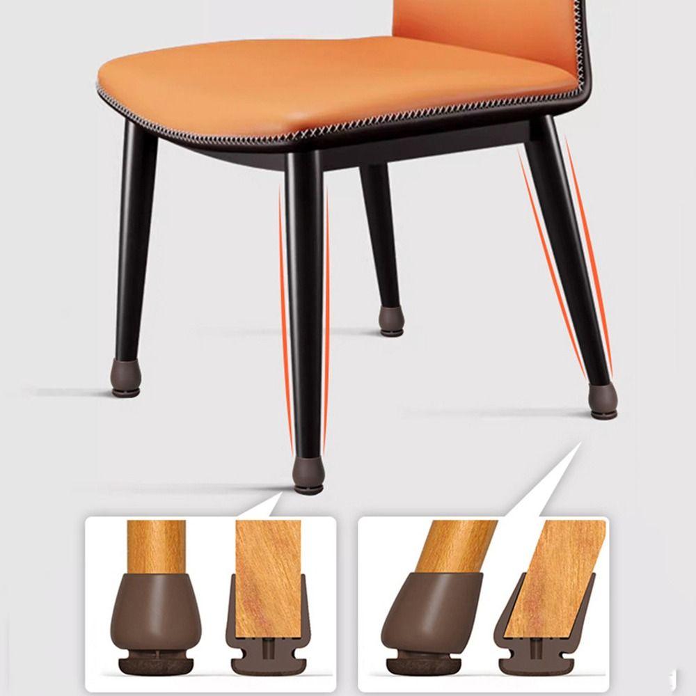 

With Thick Wrap Felt Pads Chair Foot Cover Reduce Noise Diagonal Leg Protectors Cap Protect Floors