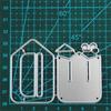 Big Pencil Die Cut Decorative Embossing Paper Die Carbon Steel Cutting Dies For Card Making Scrapbooking Album Bookmarks
