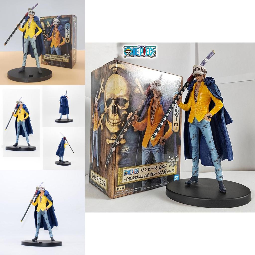 6.69'' One Piece Trafalgar Law Anime Pvc Action Doll Model Toy Gift Decor