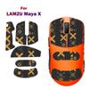 Anti-Slip Mouse Grip Tape Skate Suck Sweat Sticker For Lamzu Maya X Gaming Mouse For Computer E-Sports Gamer