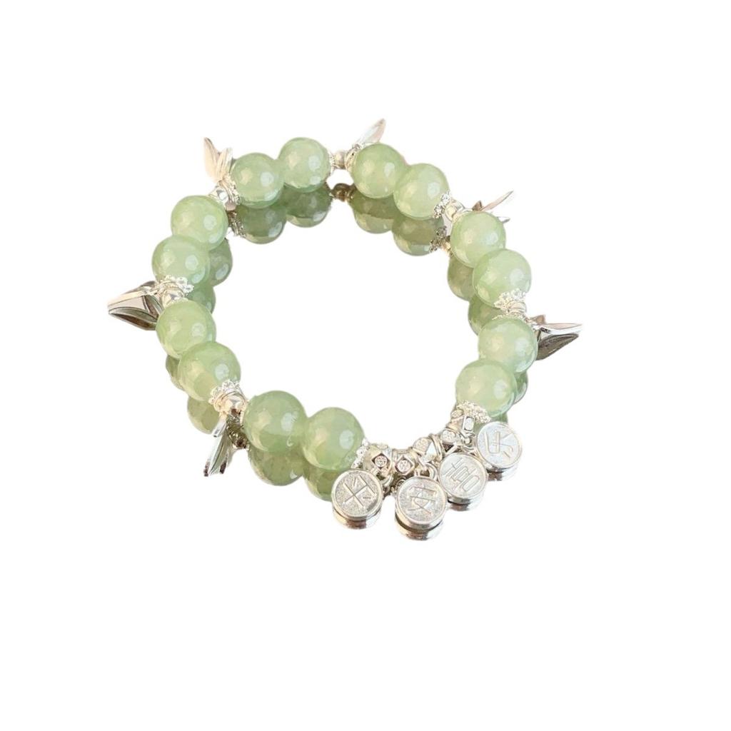 Beaded Peace and Happiness Bracelet - Eclectic Luxury Small-Scale Exclusive High-End New Design Hand Chain