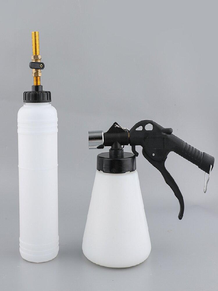 0.75L 1L Dual Oil Pot Brake Oil Replacement Tool Oil Pot Automotive Brake Fluid Injector Pneumatic Brake Oil Replacement Machine