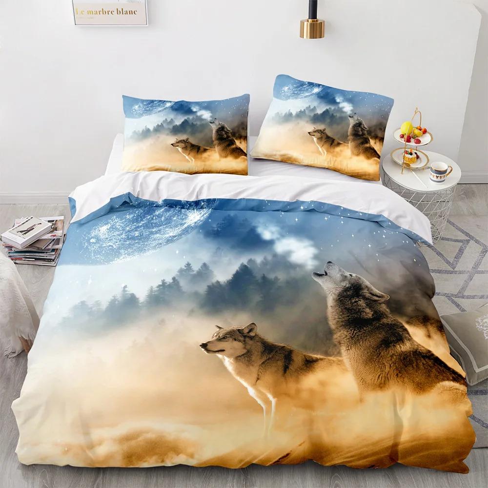 Unicorn Cat King Queen Duvet Cover Pink Kawaii Cartoon Kitty Bedding Set Magical Animal 2-3pcs Soft Quilt Cover for Kids Girls