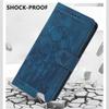 For Samsung Galaxy A37 5G Case Tulip Leather Phone Cover with 5 Card Slots Wallet