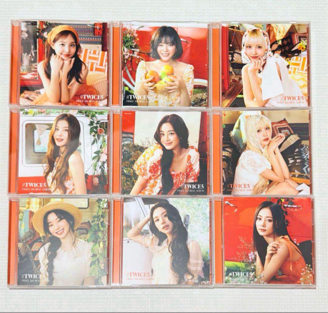 

[USED] TWICE TWICE5 Comp First Press Limited Edition A Set