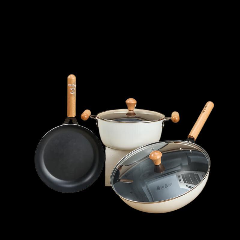 Zhang Xiaoquan White Moonlight 3-Piece Cookware Set