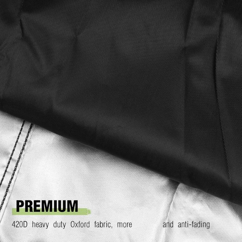 Bad Weather Prevent Patio Bar Table Protectors 55Inch Oxford Cloth Dustproof Water Resistant Cover For Outdoor Bistro Use