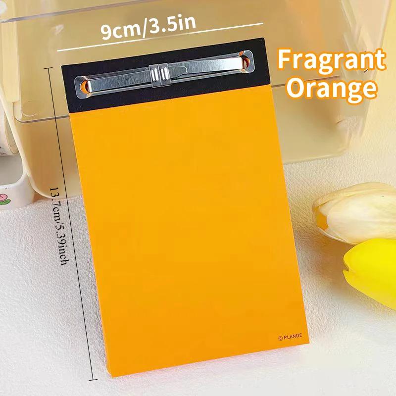 75 Sheets Of Plande Note Book Can Be Torn Student Study Memo Hand Account Non-adhesive Notepad Blank Four-color Note Book Pocket