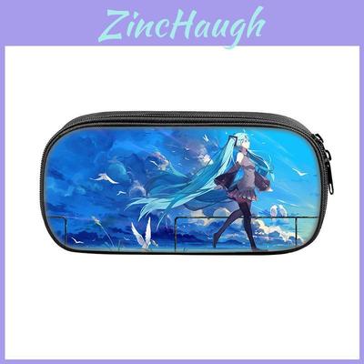 Hatsune Miku Anime Pencil Case With Large Capacity For Students And Collectors