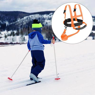 Arnês de Esqui Infantil Treino de Patinação Snowboard Ciclismo Esporte ao Ar Livre Cinto Ajustável de Segurança Alça de Ombro para Criança Iniciante
