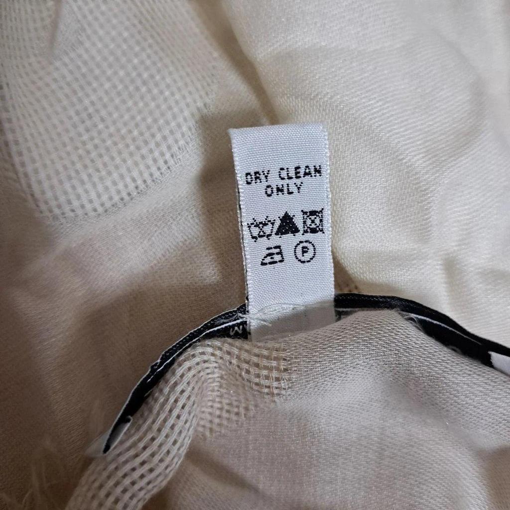 Used Salvatore Ferragamo Stole Beige