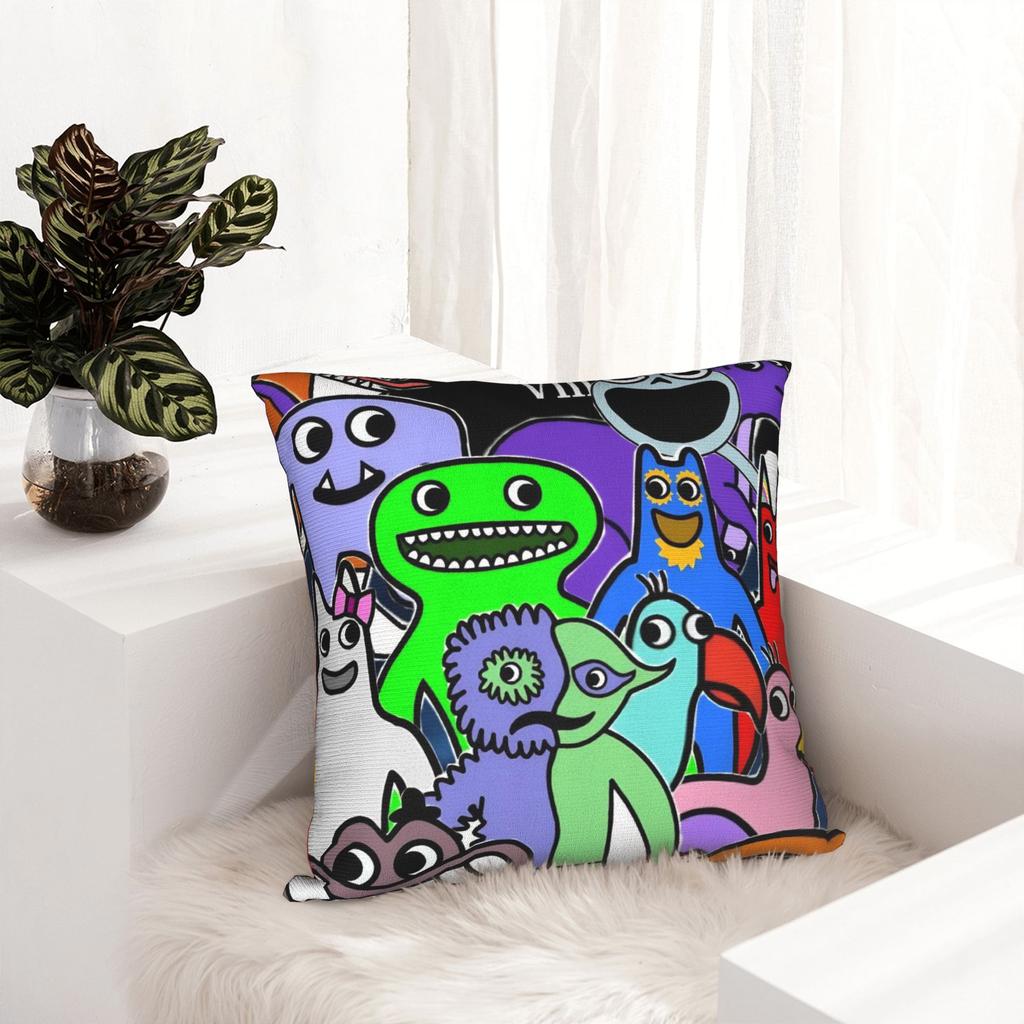 Decorative Pillowcase Garten of Banban Funny Games Product Living Room Throw Pillow Case Cover Square Multiple Sizes