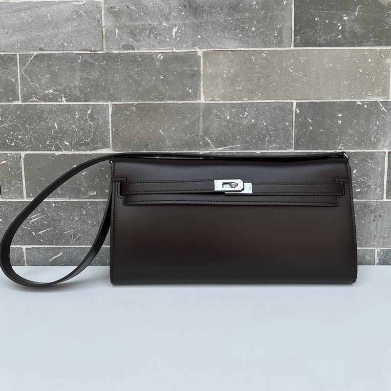 High-quality New Fine Plain Weave Glossy Leather Wallet, Diagonal Straddle Women's Bag In Hand