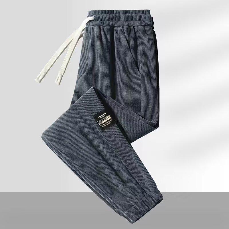 Men's Winter Fleece-Lined Corduroy Casual Pants