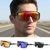 Men's Oversized Bicycle Glasses Windproof Colored Coated Sunglasses For Bicycles Outdoor Sports Motorcycle Sunglasses 3258