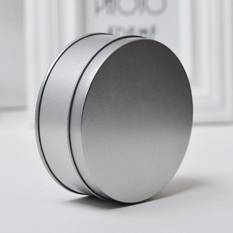 Round Tinplate Boxes Metal Storage Containers Smooth Surface Fine Workmanship Decorative Practical Party Favor Gift Boxes