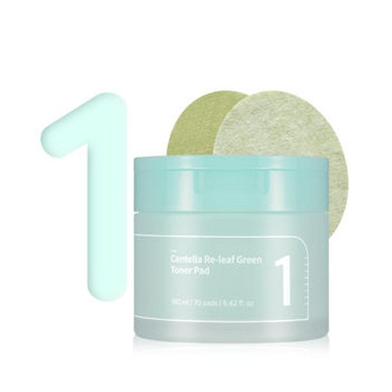 Numbuzin Pad No.1 Centella Re-leaf green 1pc