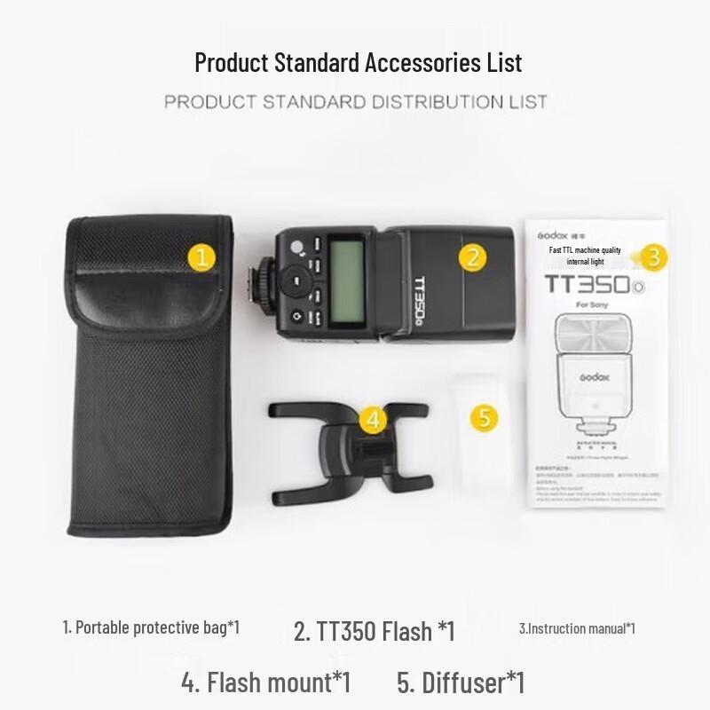 Godox TT350 Mini TTL HSS Flash