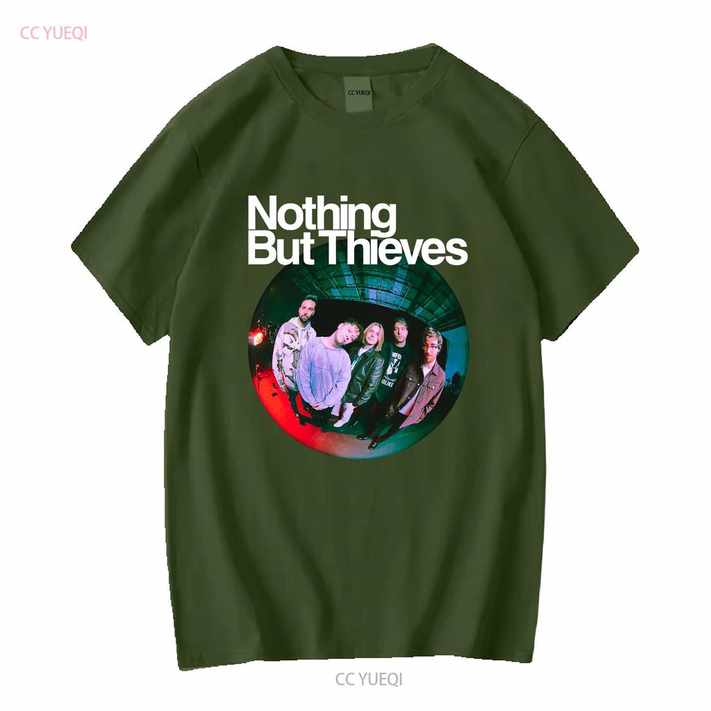 NUR DIEBE BAND T-Shirt Alle Größen lang- oder kurzärmelig vintage gewaschen Vielseitige Designerkleidung Lässig Atmungsaktiv