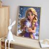 Disney Diamond Art Painting Kit Rapunzel 5D Diamond Painting Dot Art Home Wall Decor